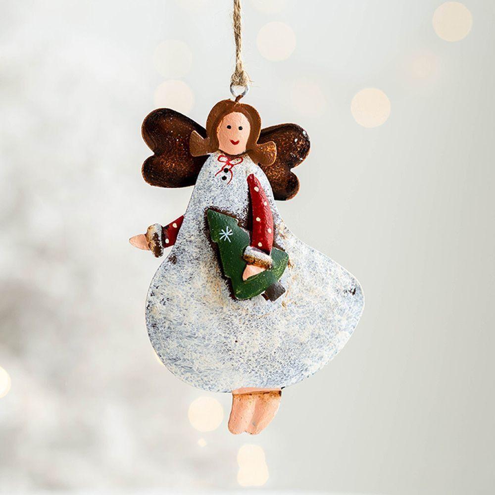 Santa Claus Hanging Pendants Multicolor Drop Ornaments Creative Christmas Decorations  Festival
