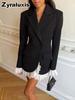 Long Sleeve Lace Patchwork Suit Dress for Women Autumn Fall