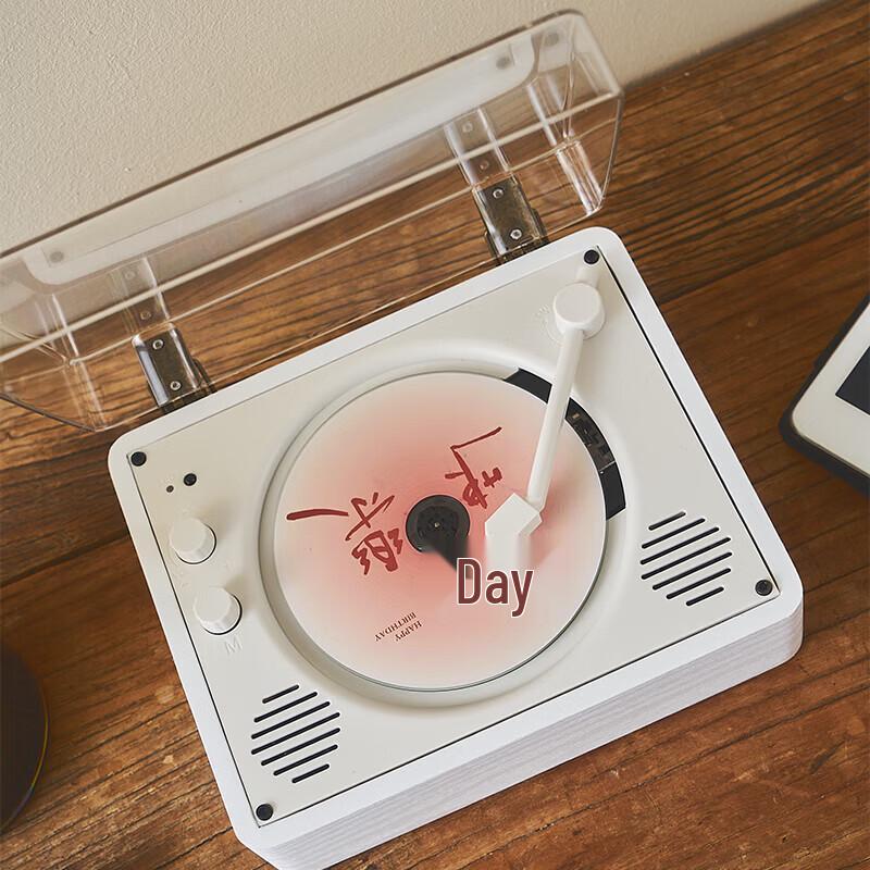 Bede SG1883A Retro Bluetooth Desktop CD-Player CN-Stecker (Adapter enthalten)