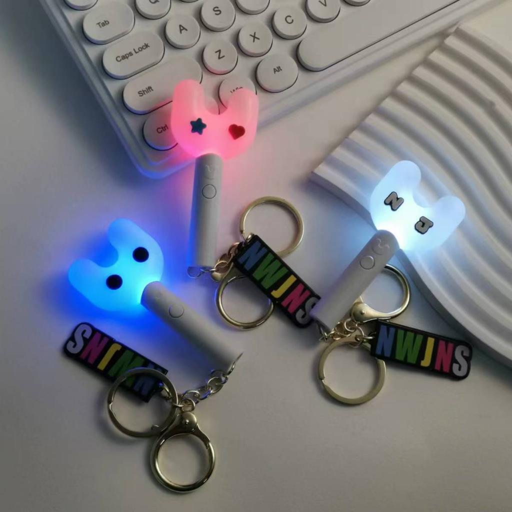 Support Stick Keychain Fluorescent Stick Pendant Electronic Light Pendant Peripheral
