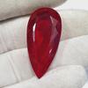 Certified Natural Red Ruby 90.09 Ct Pear Mozambique Heated Gemstone M064 L5Z40