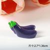 5pcs Simulated Fruit Resin Ornaments Mini Food Vegetables Fingertip Mini Handicraft DIY Hair Clips Phone Case Resin Accessories