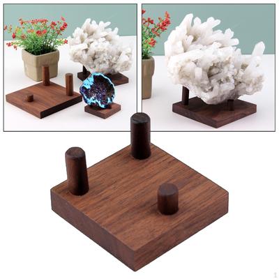 Display Stand for Jewelry And Belt Buckle with Wooden Base