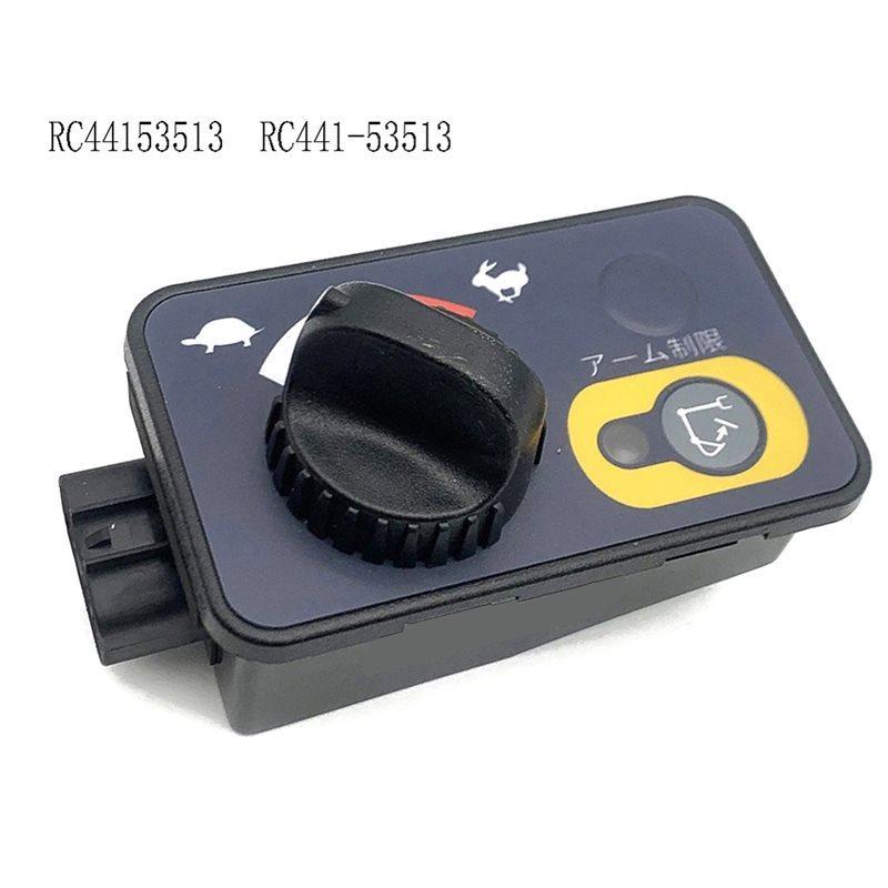 RC44153513 Excavator Throttle Controller Panel Switch Assy For Kubota Models KX135/155/161/163 U50-5 RC441-53513
