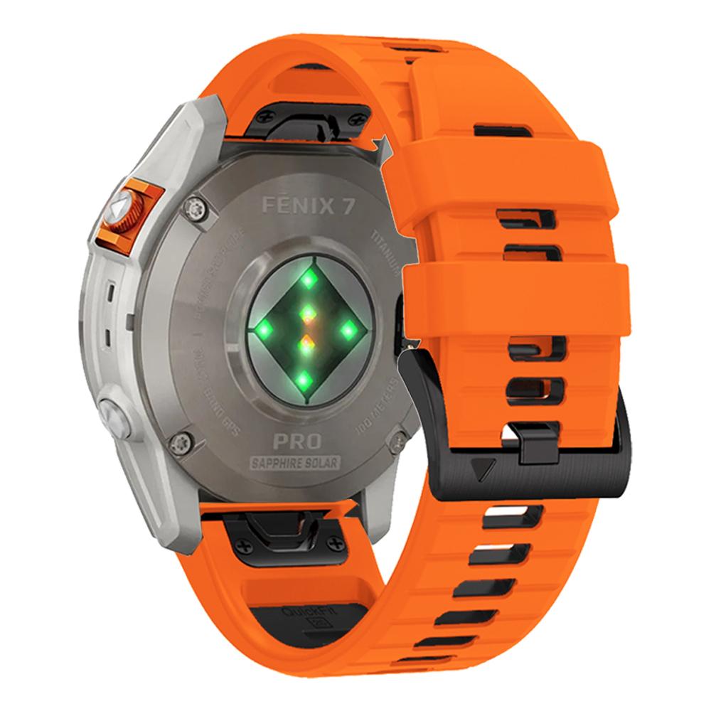 QuickFit 22mm 26mm Silicone Watch Band For Garmin Fenix E 8 5 5X 6X 7 7X/Epix Pro Gen 2 TACTIX/Mk2 Mk2i G1/MARQ/Enduro 3 2 Strap