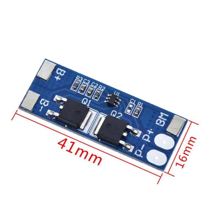 2S 8A Li-ion 7.4v 8.4V 18650 BMS PCM 15A carte de Protection de batterie à courant de pointe bms Pcm pour Pack de cellules Li-ion Lipo