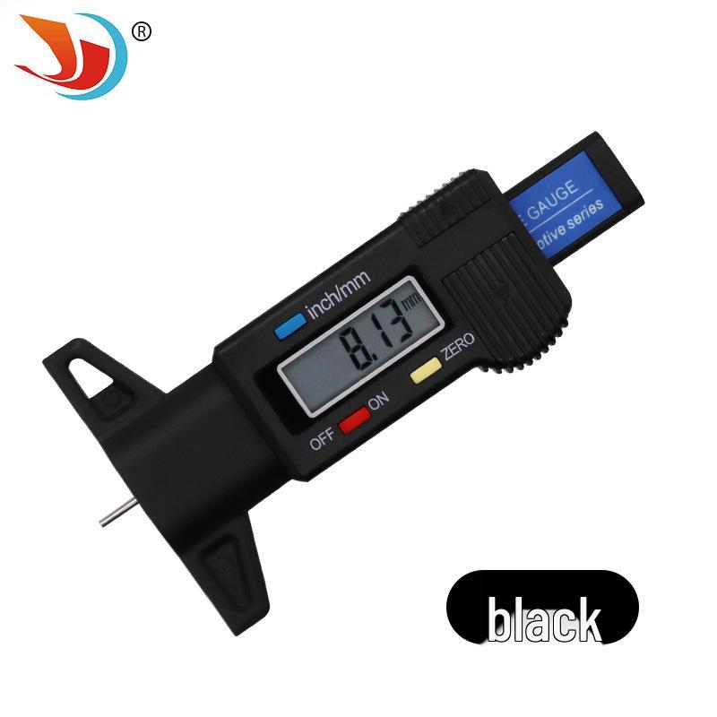 Digitální měřič hloubky dezénu pneumatik - Elektronický posuvný měřítko pro detekci opotřebení pneumatik automobilu