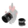 38mm Carb Air Intake Manifold Boot Vergaser Einlass Ansaugadapter Passt für die meisten Motorrad Vergaser