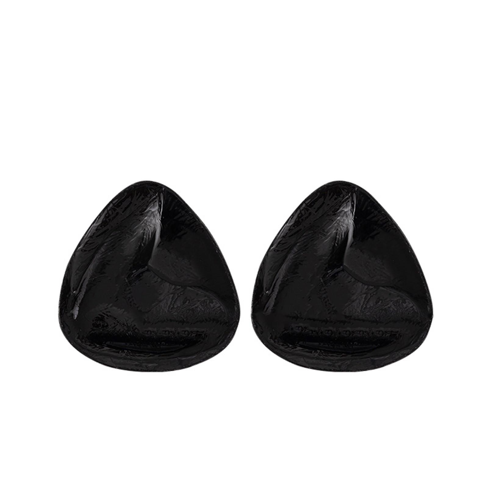 

Двусторонние липкие вкладыши для бюстгальтера с мгновенным подъемом, вкладыши для бюстгальтера, многоразовые вкладыши для груди, пуш-ап для купальника бикини, спортивный бюстгальтер L чёрный