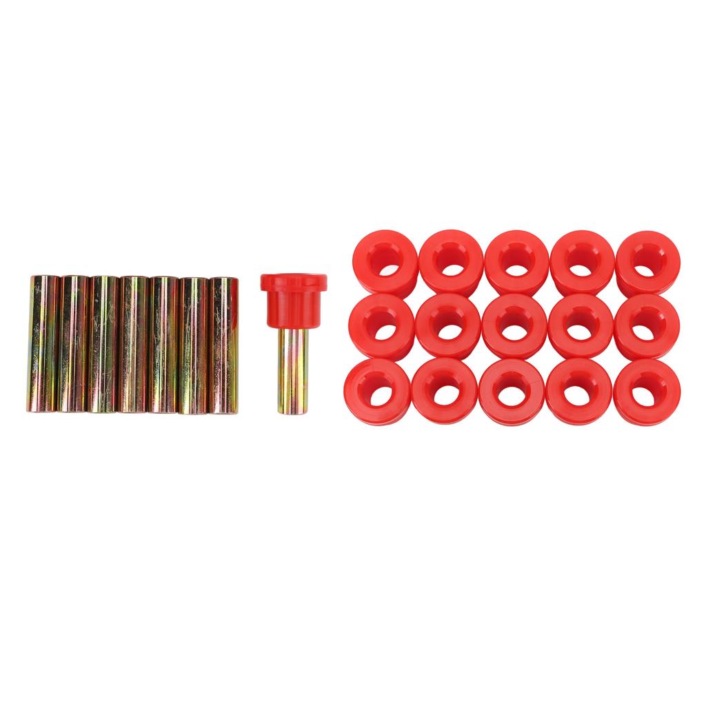 Spring Bushing Kit 1015583 Golf Cart Rear Leaf Spring Polyurethane Bushing and Sleeves Replacement for E‑Z‑GO TXT