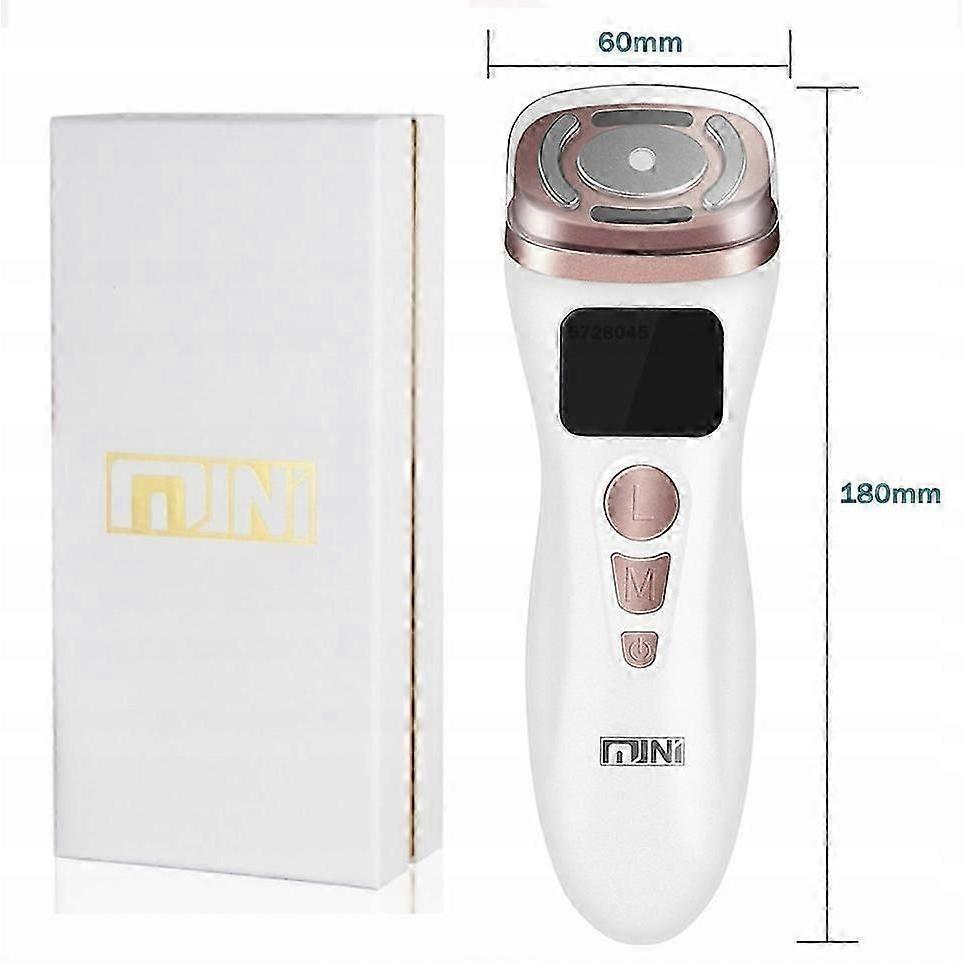 Mini HIFU 2.0 Mesoterapeutické zařízení pro zpevnění pleti a proti stárnutí - Bílé