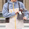 Geantă de umăr antifurt Rucsac de securitate Ascuns sub braț Piept Subțire Pachet crossbody cu curele reglabile Compact pentru călătorie