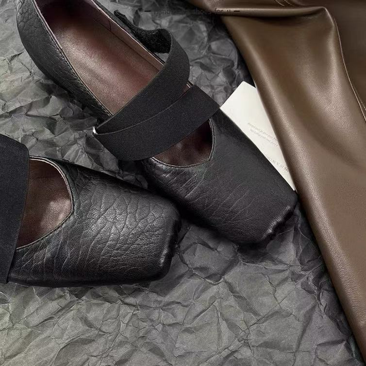 Elephant pattern~ Leather 5cm inner height increase Mary Jane shoes women's 2025 new retro small leather shoes versatile fashion single shoes