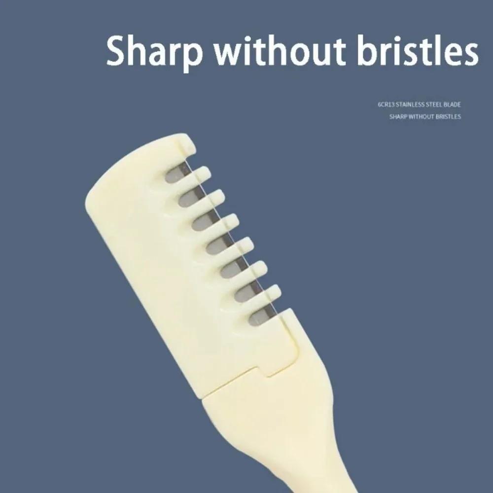 5PCS/10PCS Double Sided Nose Hair Trimmers Cleaning Nose Hair Trimmer Portable Ear Scoop Hair Scraper Shaving Nose Hair Trimmer