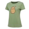 Fashion Womens  Short Sleeve Potato Sack Plus Size Cotton Casual Top
