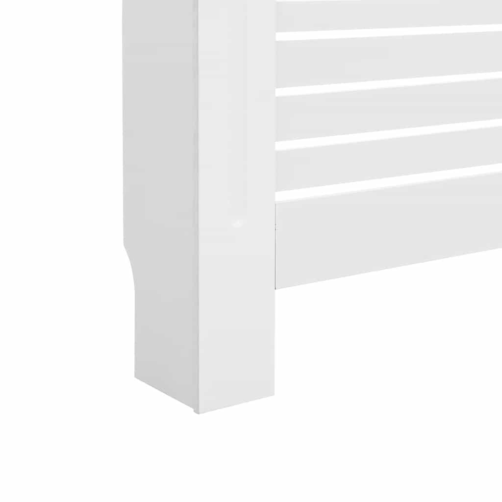Radiator Covers 2 pcs White 172 * 19 * 81.5 cm MDF