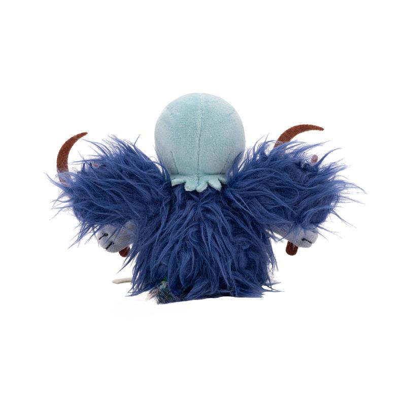 New Slay The Spire Silent Plush Toy 20cm Blue Bird Plush Doll with Sickle Weapon, Cute Game Character Stuffed Animal Collectible for Fans Kids Gift