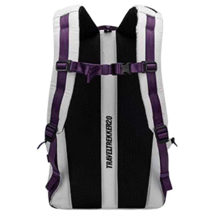 New Anta Polyester Backpack Unisex Tone Gray 192526163-2