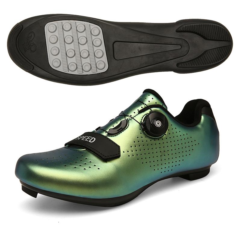 Men's And Women's MTB Cycling Sneakers Flat Shoes with Cleat Self-Locking for Road Bicycle Mountain Bike Sapatilha Ciclismo