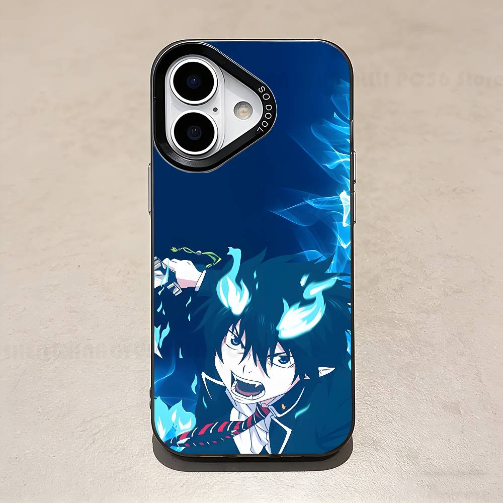 

Blue E-Exorcist Rin Phone Case For IPhone 17 16e 16 15 14 13 12 Pro Max X XR XS MAX Back Cover iPhone12PRO