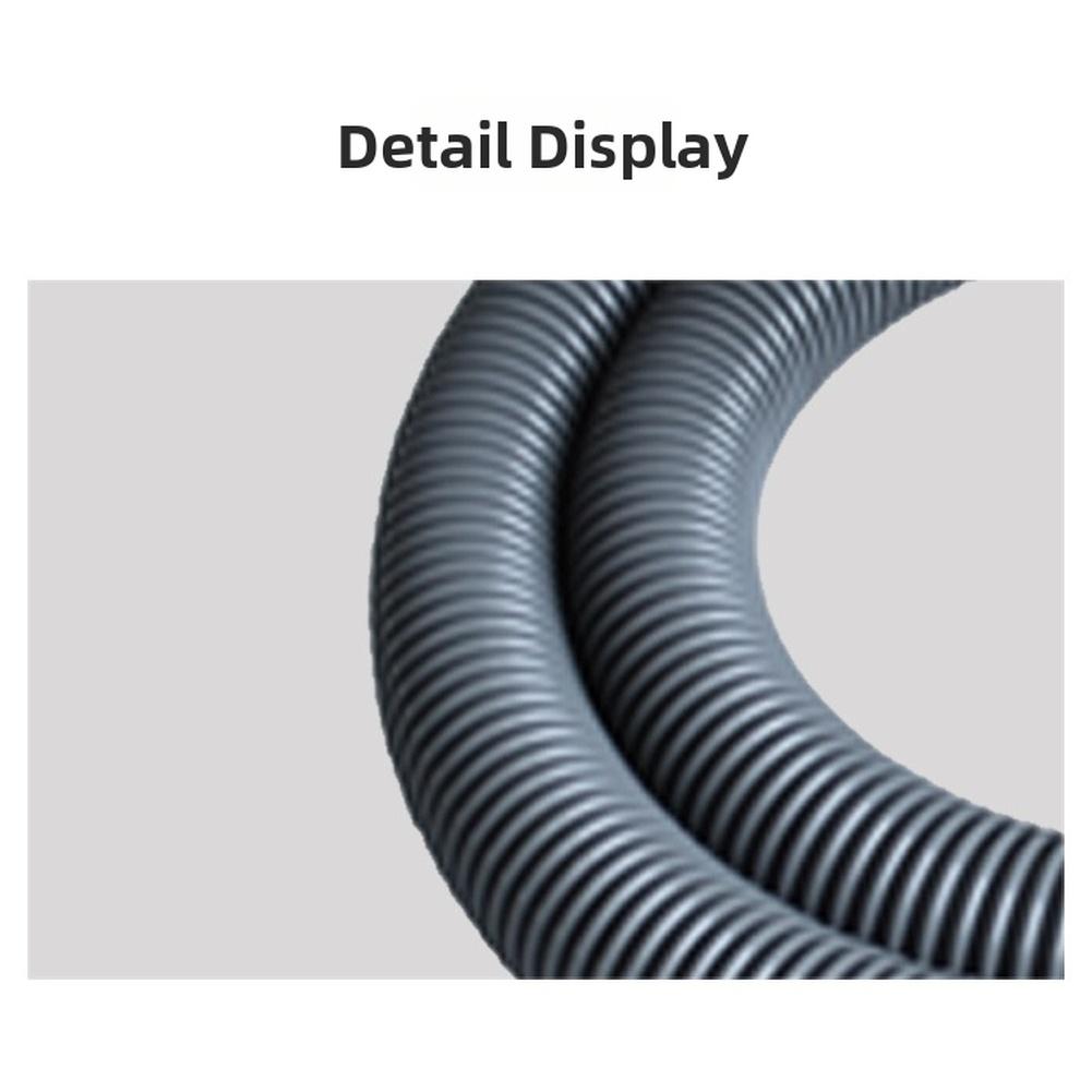 1pc 1.9-meter Hose Flexible Tube With Handle Replacement For FC8082 FC8083 FC8085 FC8086 FC8088 FC8089 Vacuum Cleaners Parts