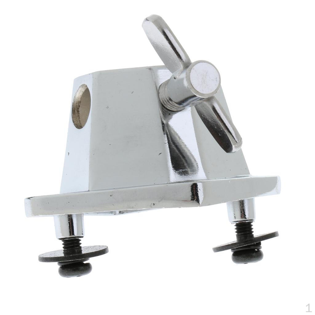 

Durable Alloy Drums Base Plate Drum Tom Mount Bracket Rack Clamp accessories