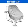 Foldable Boat Waterproof Outdoor for Seat Cover Chair Sleeve Protective Cover Commonly Used Chari Protector H9EE