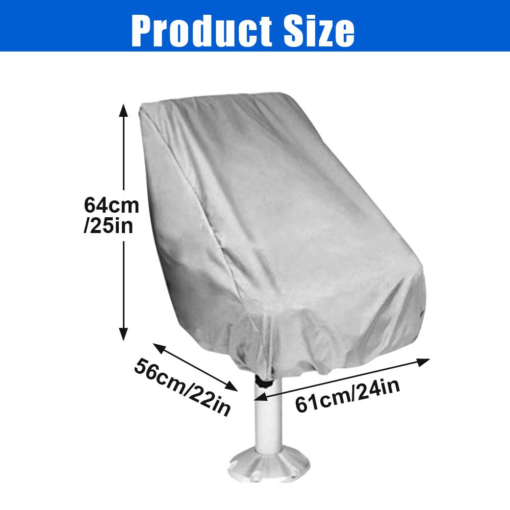 Foldable Boat Waterproof Outdoor for Seat Cover Chair Sleeve Protective Cover Commonly Used Chari Protector H9EE