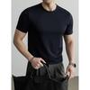 Hengyuanxiang Men's Round Neck Short Sleeve Base Layer T-Shirt