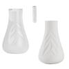 Multifunctional Leaf Design Vase Ornament Silicone Mold For Crafting Custom Vases Using Resin Or Concrete Materials