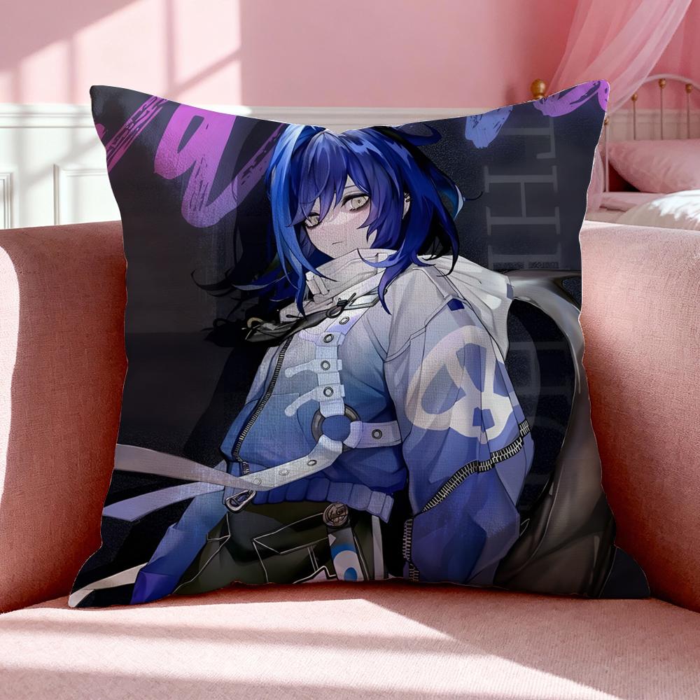 Game P-Path To Nowhere Cushion Cover Breathable Linen Pillowcase Summer Odorless Eco-Friendly Invisible Zipper Washable