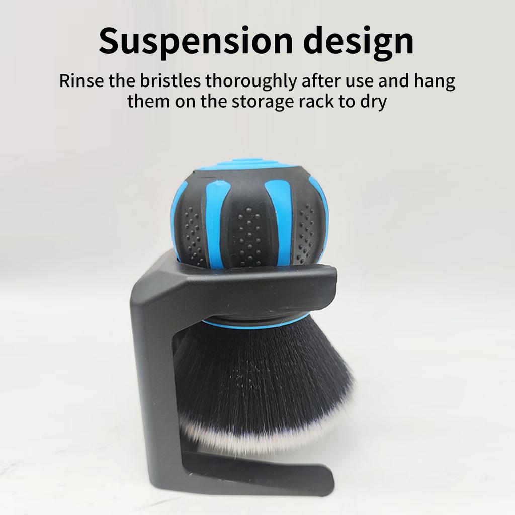 Ultra Soft Bristles Comes With Storage Rack Covers Large Area Inside&Outside Vehicles Car Detail Brush Cleaning Detail