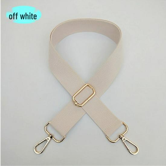 Adjustable Solid Color Crossbody Bag Strap - Unisex, Load-Reducing Shoulder Strap for Bags and School Bags