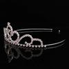 Crown Tiaras Little Girl Hair Accessories Girls Shining Rhinestone Crown Wedding Tiaras