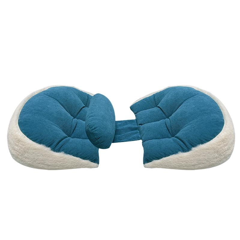 Cuscino per gravidanza in pelo di coniglio transfrontaliero protezione lombare cuscino per dormire su un fianco periodo di gravidanza