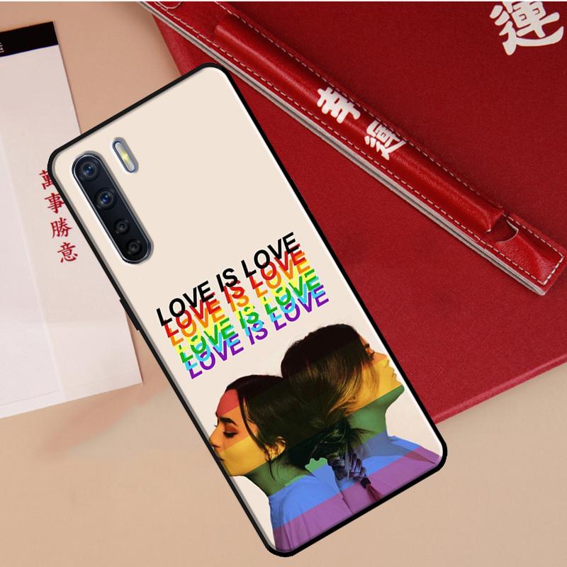 Gay Lesbian Lgbt Rainbow Pride Case For Oppo A94 A18 A74 A57 A17 A77 A38 A58 A78 A98 A54 A80 A60 A40 A96 A76 A16 A15 A5 Pro
