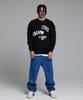 CREAM SODA LAB 1984 Creative Sweatshirt Black