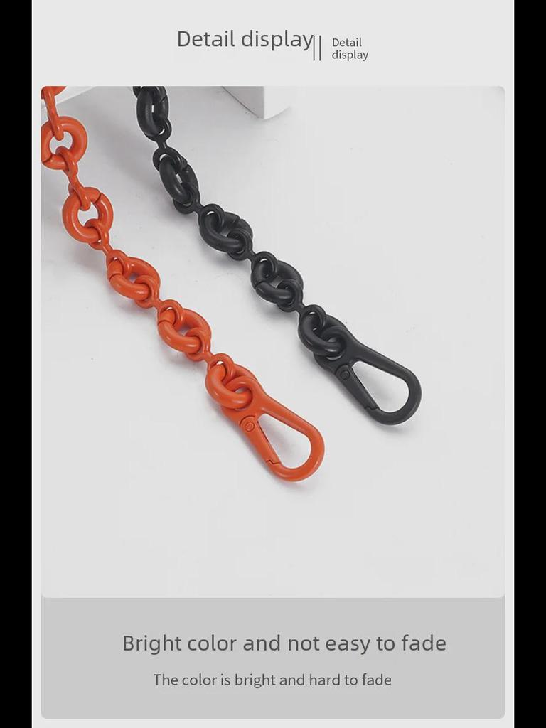 Loeve Goya Geometric Underarm Bag with Donut Chain Decor