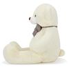 Amoiz 100cm Plush Bear, Cute BearHugging PillowSewn Bear WrapGiftEventCelebrationFluffy Soft Plush Toy (White)