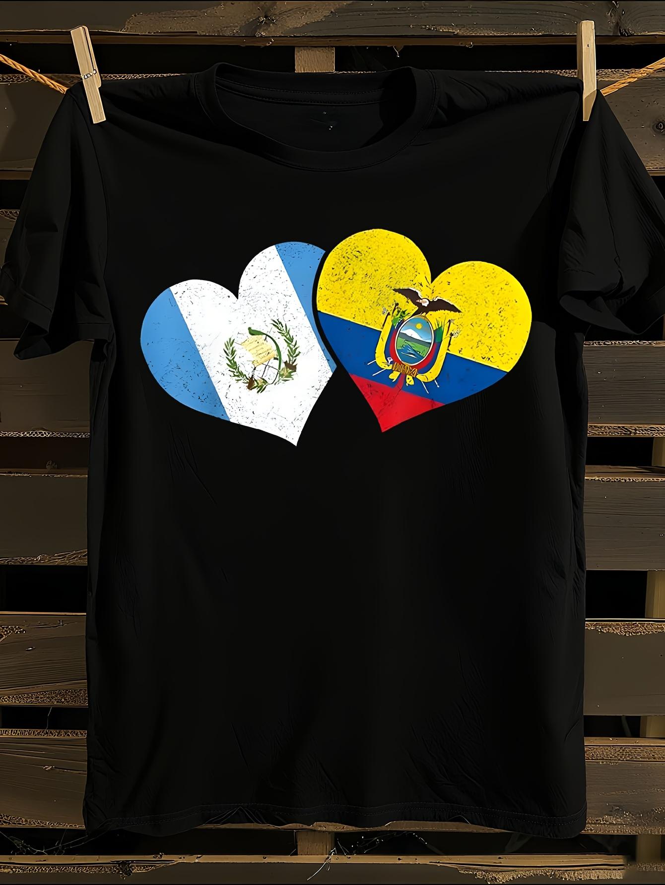 Guatemala Ecuador Flag Tshirt XXXXL