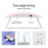 Mini Mouse Gel Nails 6W Polish Drying Lamp Portable 6 LED UV Manicure Lamp Home  USB Nail Phototherapy Machine Quick-drying Lamp