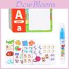 Childrens Water Magic Puzzle Book With Reusable Stickers For Early Education And Focus Development