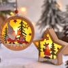 LED Luminous Christmas Decoration DIY Crafts Christmas Tree Ornament  Holiday
