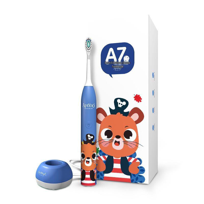 ApiYoo Children's Sonic Electric Toothbrush CN plug (adapter included)