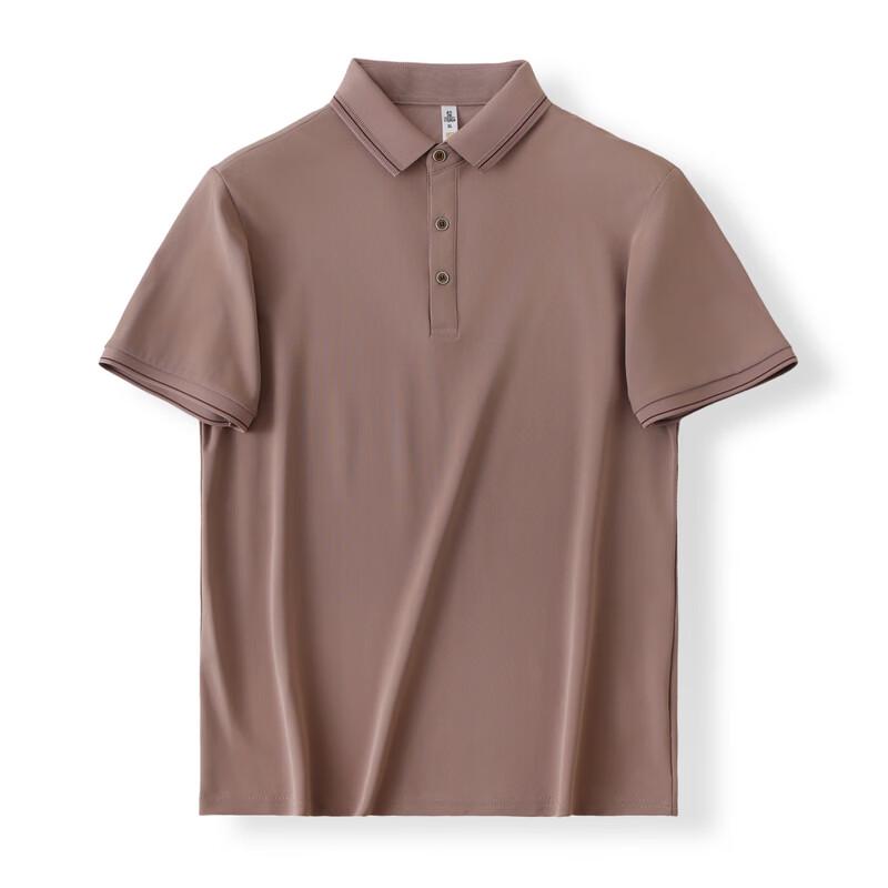 Tucano Men's Business Casual Short Sleeve Polo Shirt