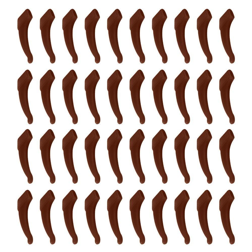 20Pairs Comfortable Silicone Glasses Ear Hooks Anti-slip Anti-fall Eyewear Holder Sunglasses Accessories Grip Men