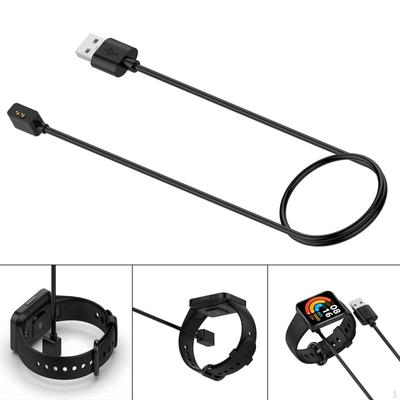 USB-Ladekabel aus schwarzem Kunststoff für Xiaomi Redmi Watch 2 Redmi Watch 2 Lite 1 m