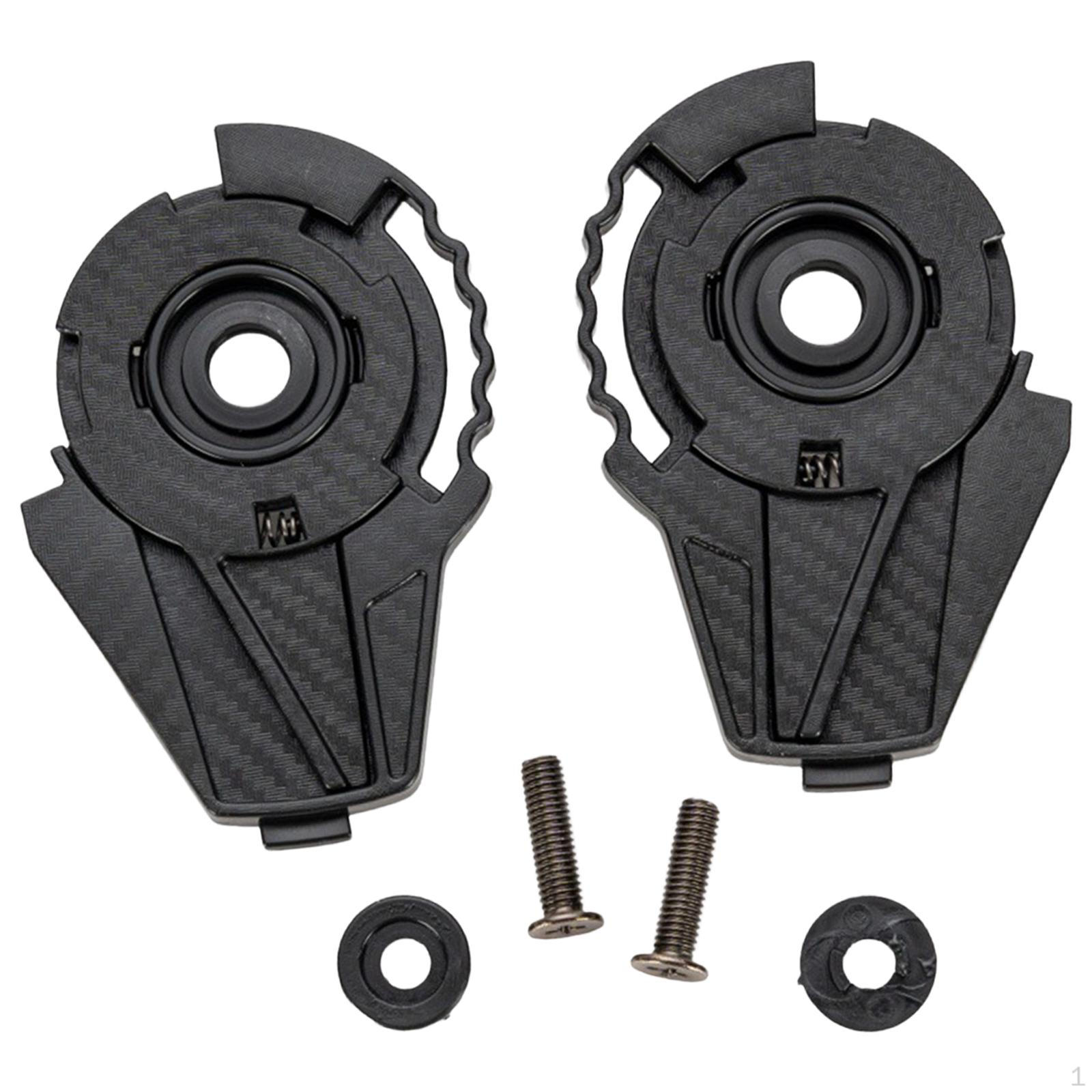 2 Pieces Helmet Visors Shield Base Guard Accessories Practical Durability Easy to Install