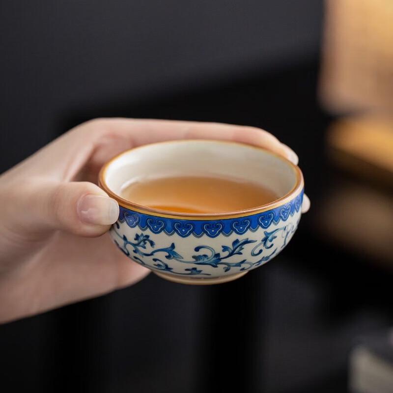 De'ou Xingguang Portable Ceramic Travel Tea Set