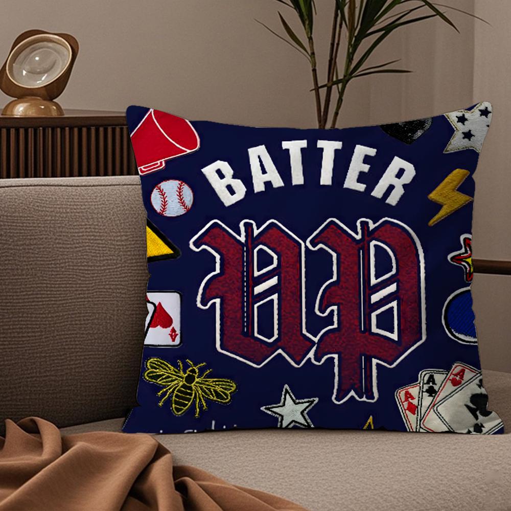 Cool KPOP BBABYMONSTER Pillow Case Silky elegant Comfort Sofa Bed Invisible zipper
